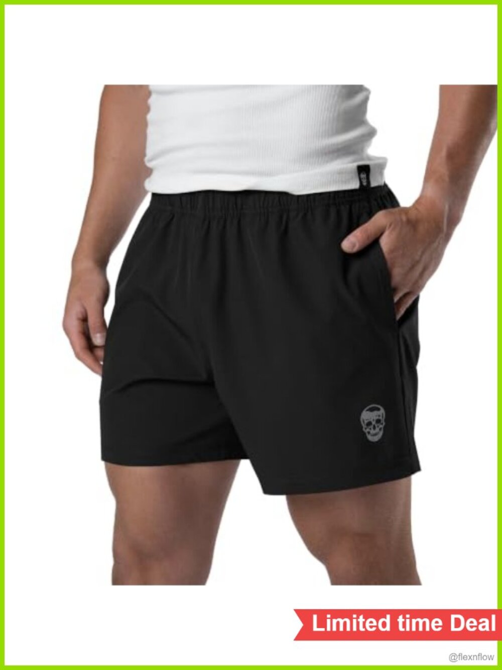 Men's Athletic Training Shorts Quick Dry Stretch Woven 5 7 9 Inch Inseam
